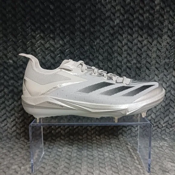 Adidas Adizero Electric+ Silver Speed Pack Men's Baseball Cleats Size 7.5